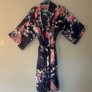 Floral Kimono Robe